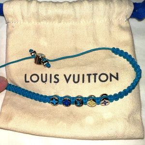 Brand new Louis Vuitton Monogram Colours Braided Bracelet